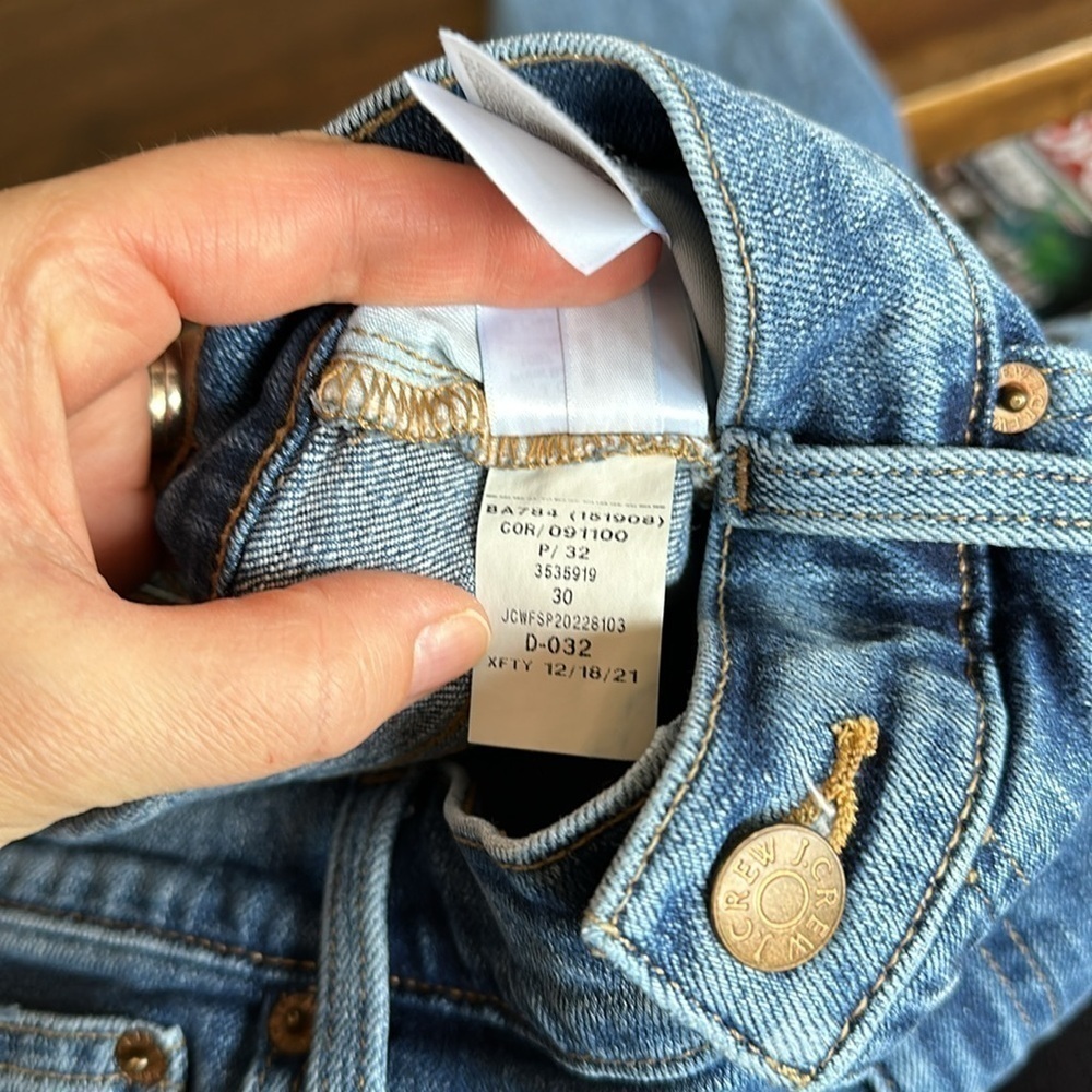 Jcrew boyfriend slim jeans size 30 - Picture 9 of 9